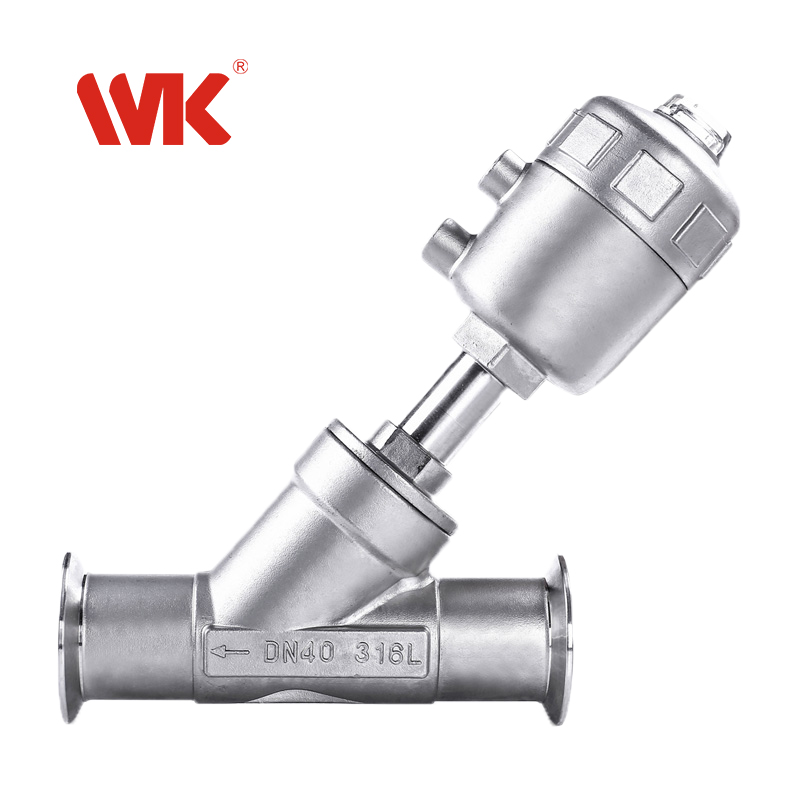 快裝氣動(dòng)角座閥 快裝氣動(dòng)角座閥